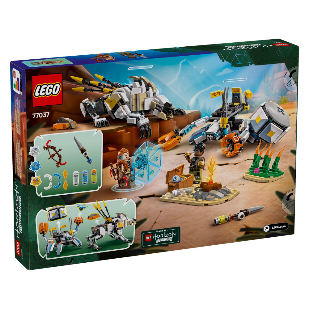 LEGO Horizon - Aloy och Varl mot Sköldkryp och Sågtand