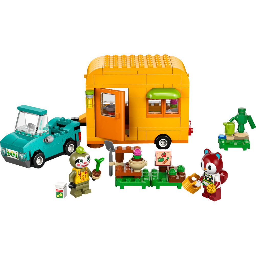 LEGO Animal Crossing - Leif med husvagn och trädgårdsbutik