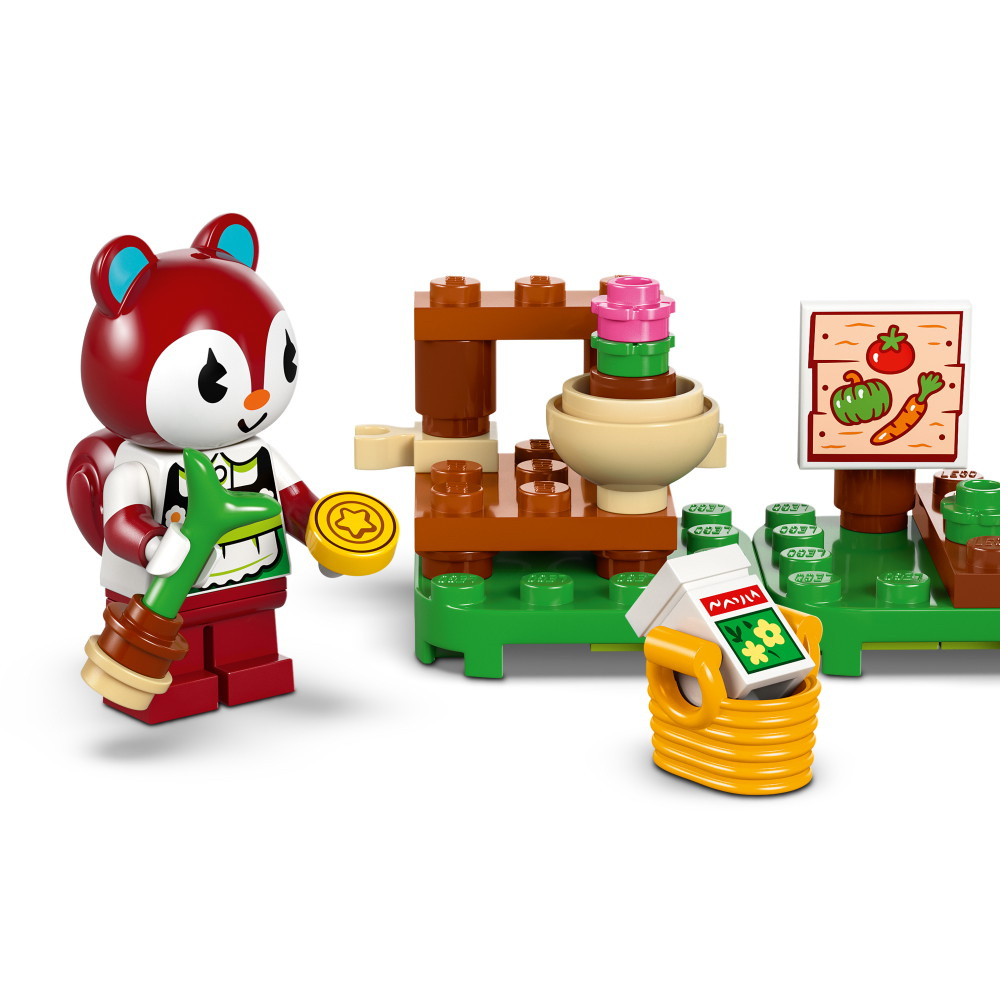 LEGO Animal Crossing - Leif med husvagn och trädgårdsbutik