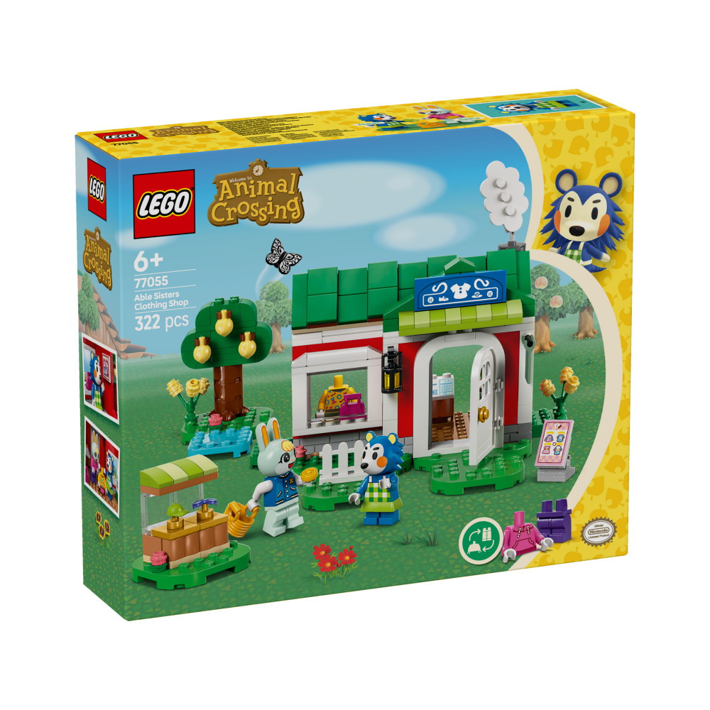 LEGO Animal Crossing - Able Sisters klädaffär