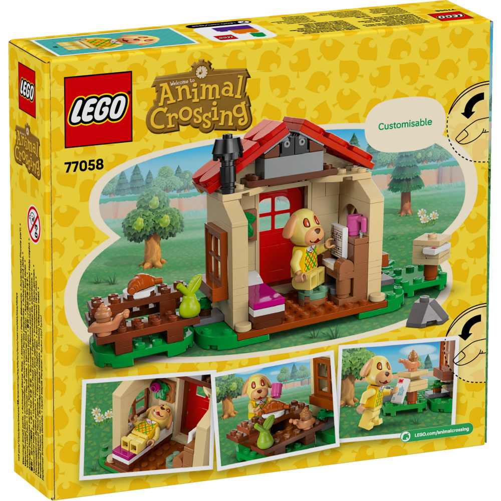 LEGO Animal Crossing - Det mysiga huset där Goldie bor