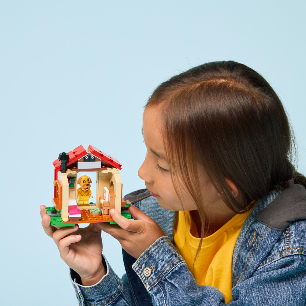 LEGO Animal Crossing - Det mysiga huset där Goldie bor