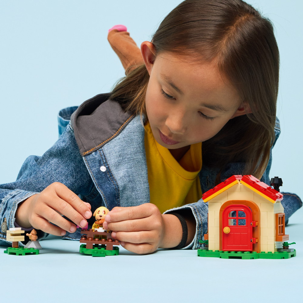 LEGO Animal Crossing - Det mysiga huset där Goldie bor