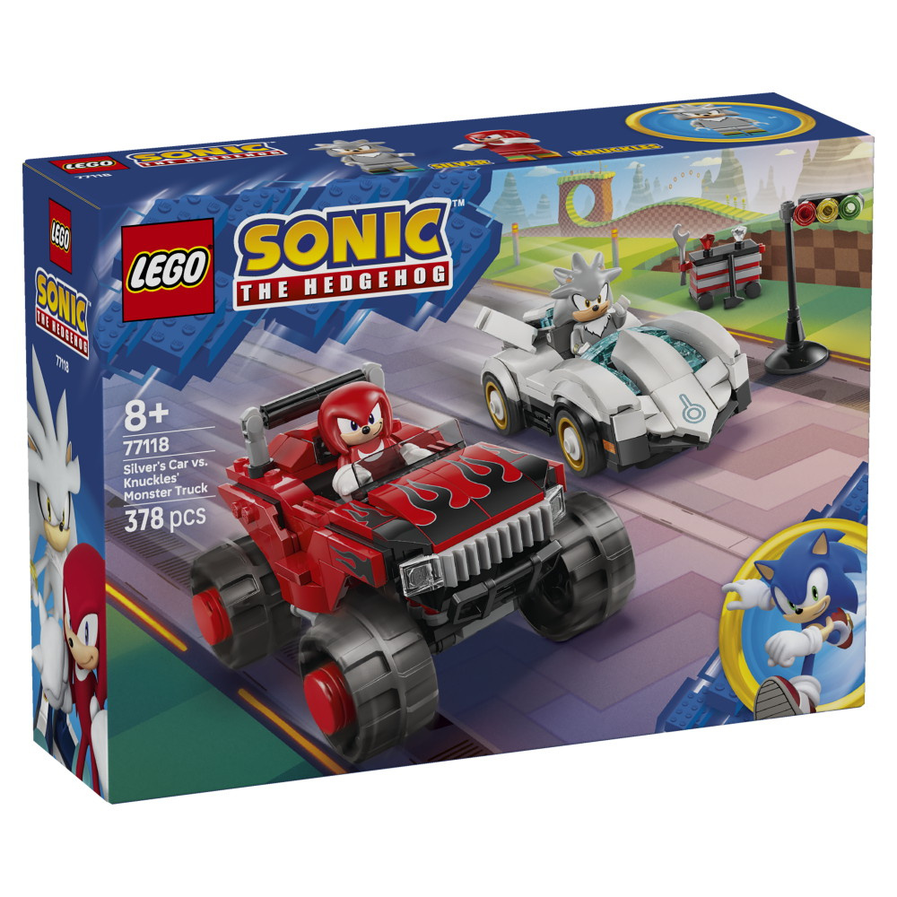 LEGO Sonic - Silvers Bil Mot Knuckles Monstertruck