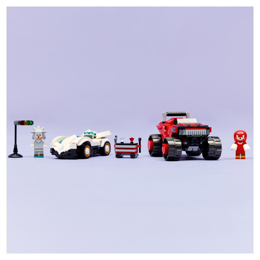 LEGO Sonic - Silvers Bil Mot Knuckles Monstertruck