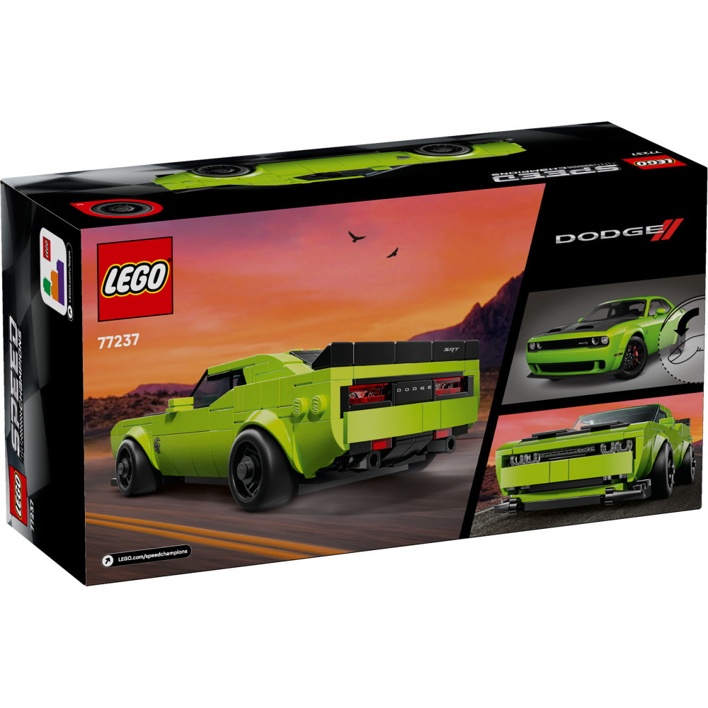 LEGO Speed Champions - Dodge Challenger SRT Hellcat sportbil