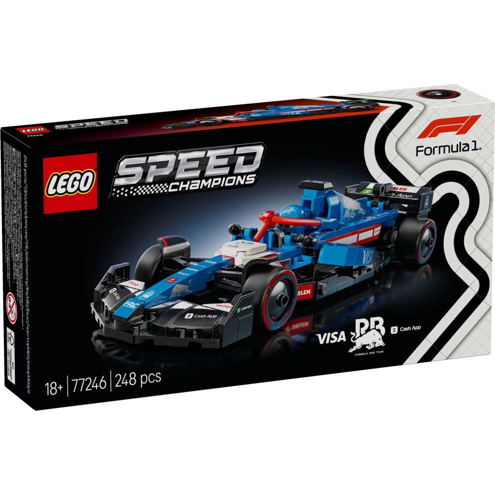 LEGO Speed Champions - Visa Cash App RB VCARB 01 F1 racerbil