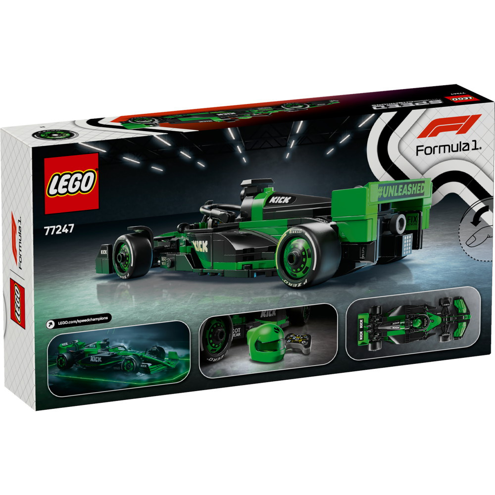 LEGO Speed Champions - KICK Sauber F1 Team C44 racerbil