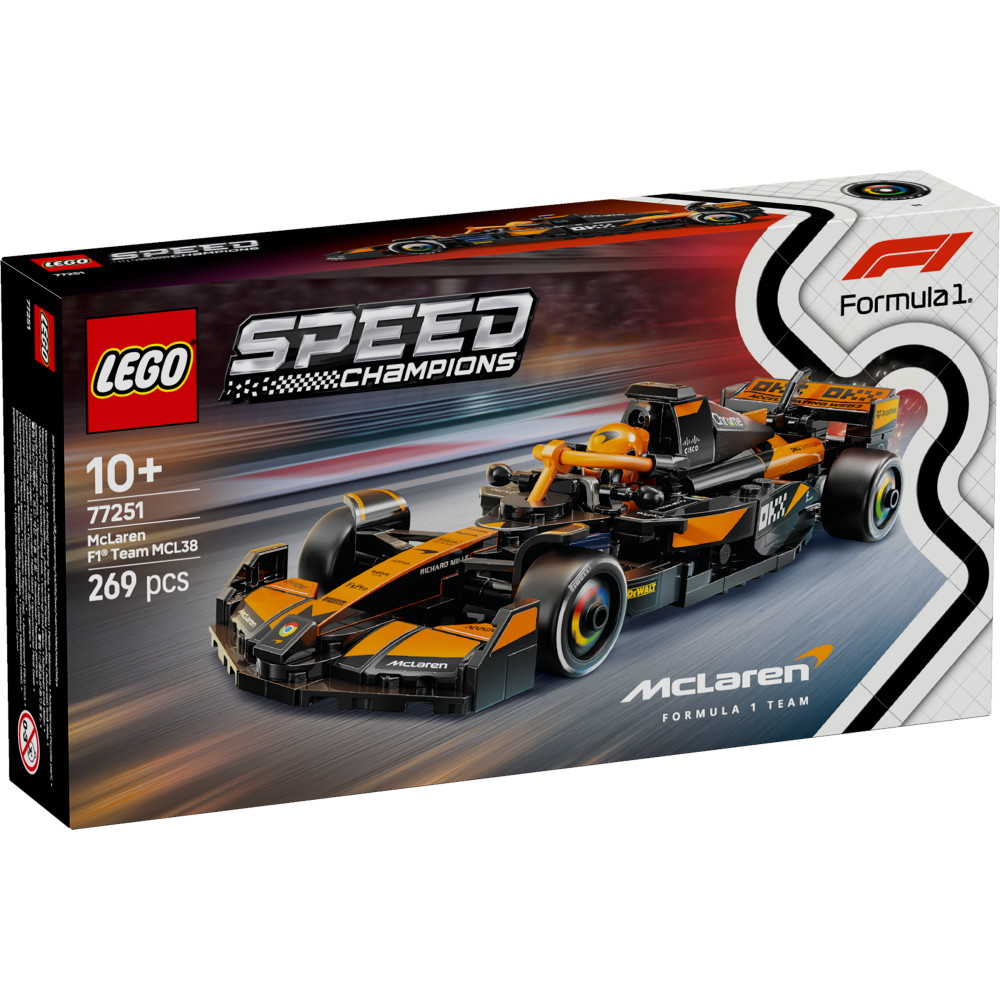 LEGO Speed Champions - McLaren F1 Team MCL38 racerbil
