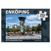 Svenska Pussel: Enköping De fyra elementens brunn 1000 Bitar Svenska Pussel: Enköping De fyra elementens brunn 1000 Bitar