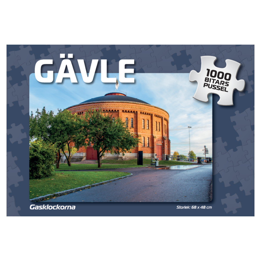 Svenska Pussel: Gävle Gasklockorna 1000 Bitar