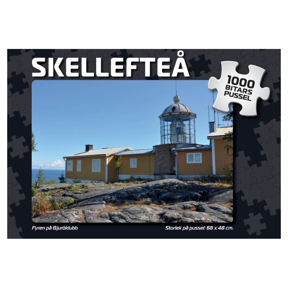 Svenska Pussel: Skellefteå Fyren på Bjuröklubb 1000 Bitar