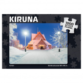 Svenska Pussel: Kiruna Kyrkan 1000 Bitar Svenska Pussel: Kiruna Kyrkan 1000 Bitar