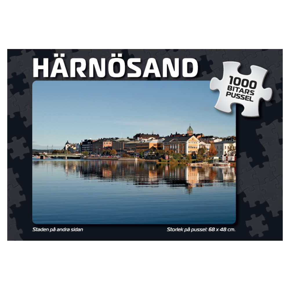 Svenska Pussel: Härnösand Staden på andra sidan 1000 Bitar