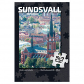 Svenska Pussel: Sundsvall Gustav Adolfs kyrka 1000 Bitar Svenska Pussel: Sundsvall Gustav Adolfs kyrka 1000 Bitar