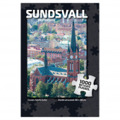 Svenska Pussel: Sundsvall Gustav Adolfs kyrka 1000 Bitar