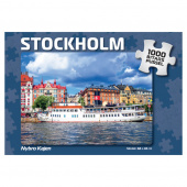 Svenska Pussel: Stockholm Nybro Kajen 1000 Bitar Svenska Pussel: Stockholm Nybro Kajen 1000 Bitar