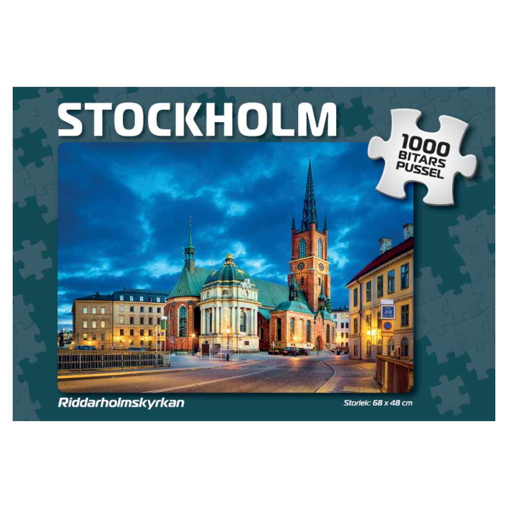Svenska Pussel: Stockholm Riddarholmskyrkan 1000 Bitar