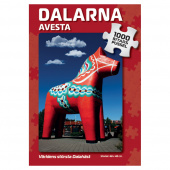 Svenska Pussel: Avesta Världens största Dalahäst 1000 Bitar Svenska Pussel: Avesta Världens största Dalahäst 1000 Bitar