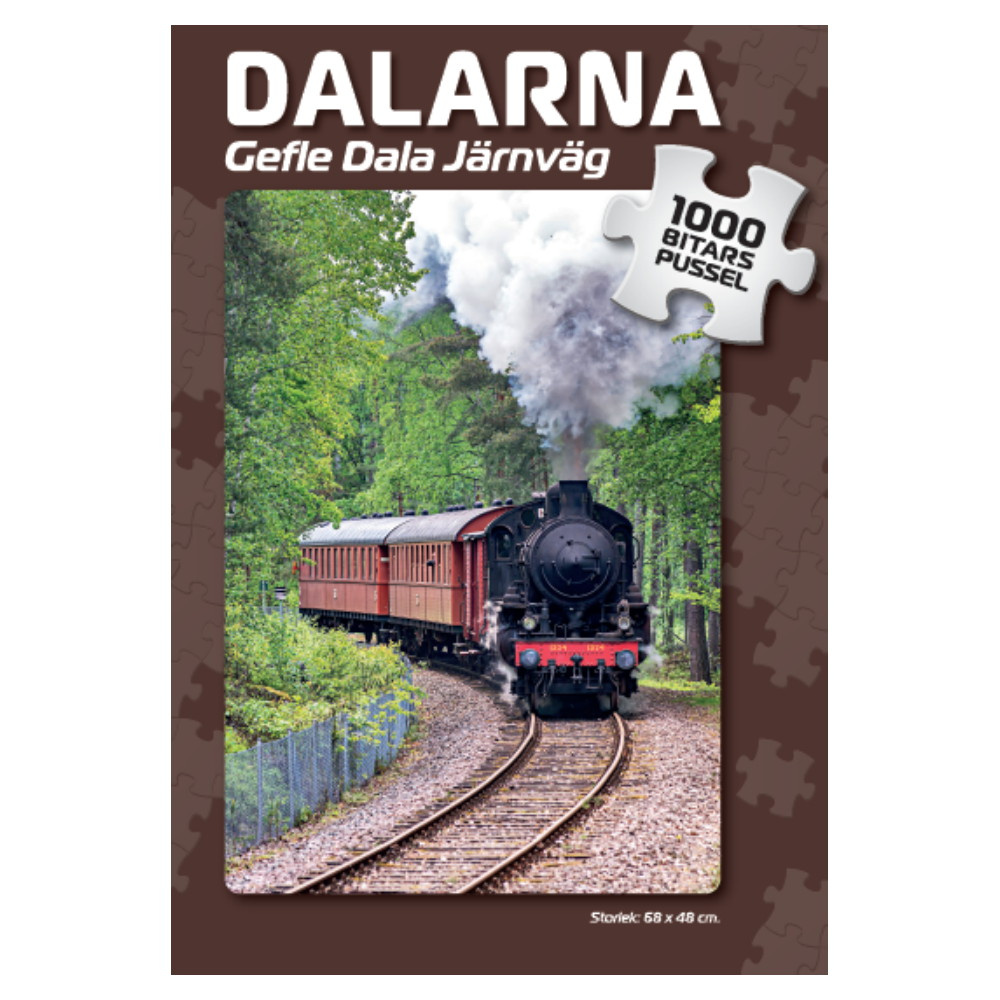 Svenska Pussel: Gefle Dala Järnväg 1000 Bitar