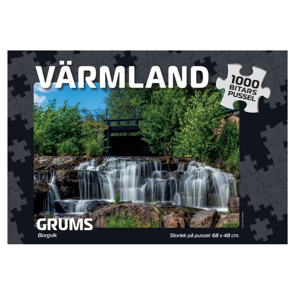 Svenska Pussel: Grums Borgvik 1000 Bitar