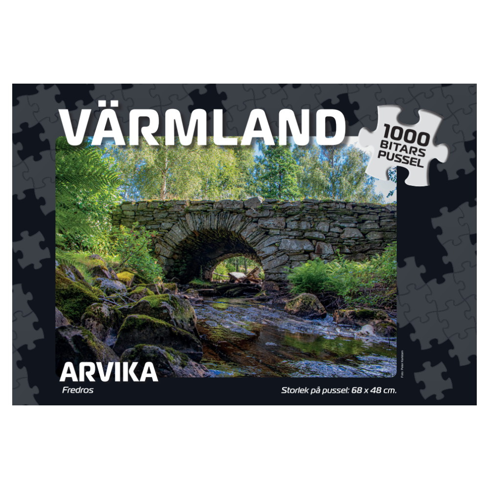 Svenska Pussel: Arvika Fredros 1000 Bitar