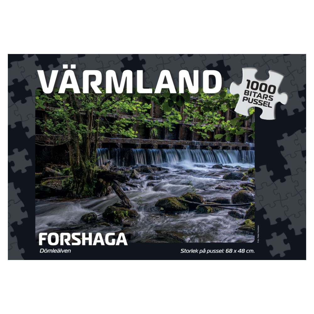 Svenska Pussel: Forshaga Dömleälven 1000 Bitar