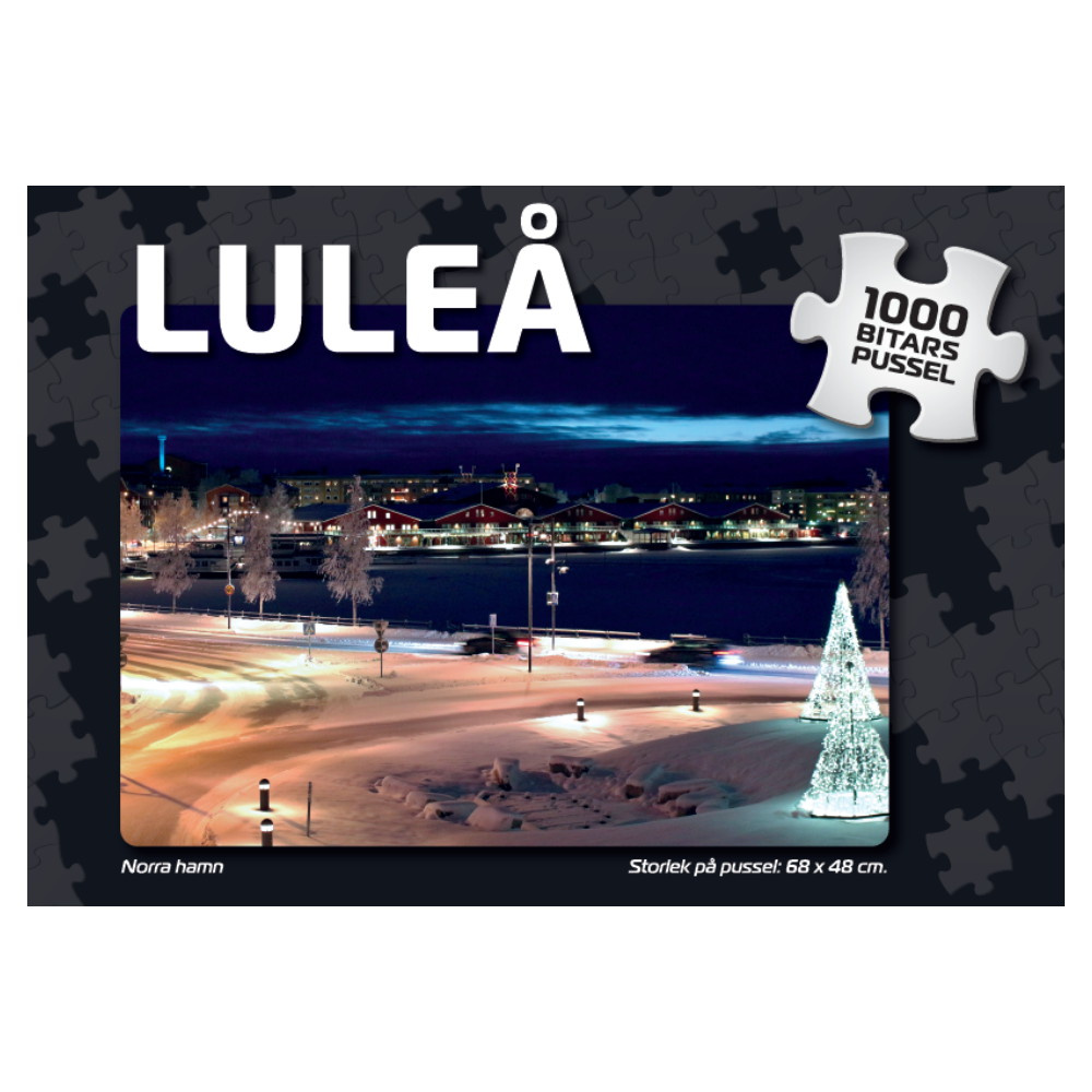 Svenska Pussel: Luleå Norra hamn 1000 Bitar