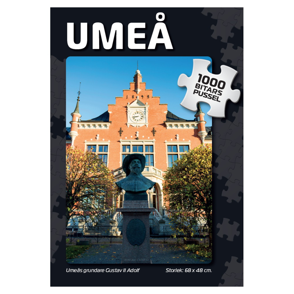 Svenska Pussel: Umeås grundare Gustav II Adolf 1000 Bitar