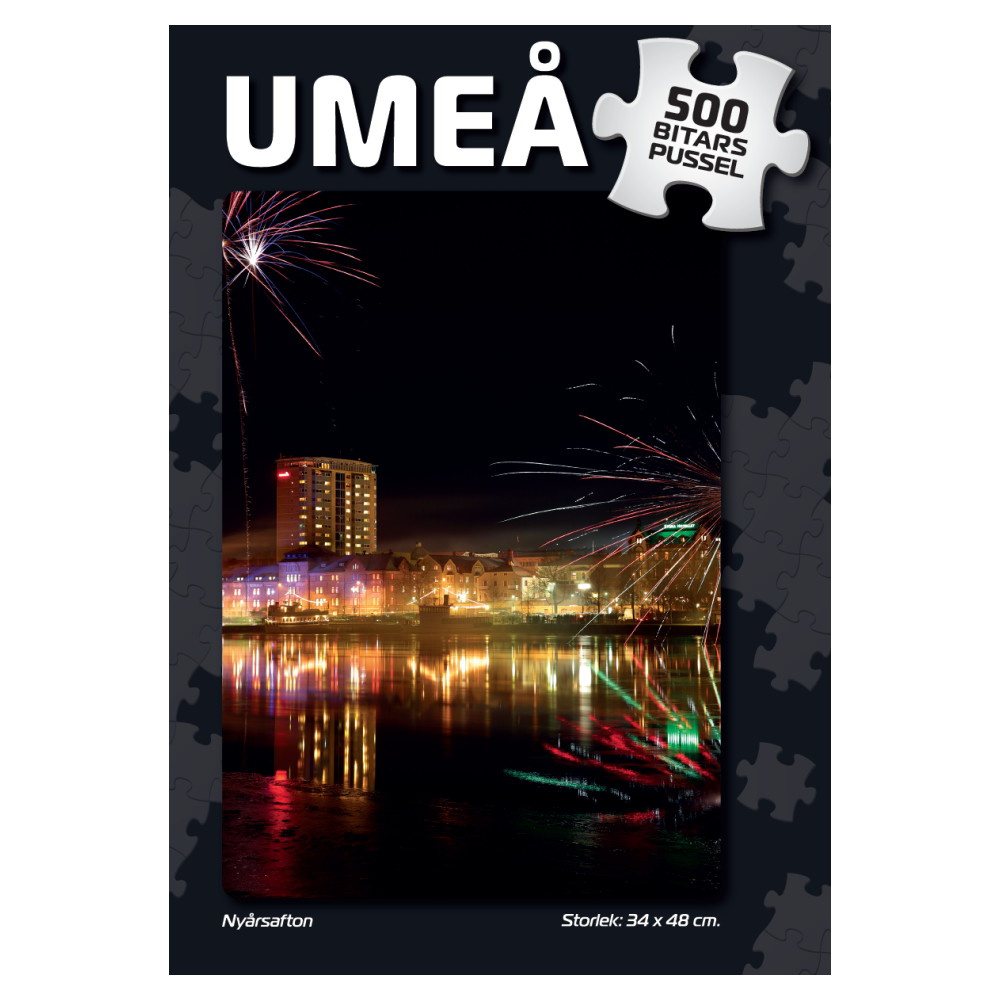 Svenska Pussel: Umeå Nyårsafton 500 Bitar