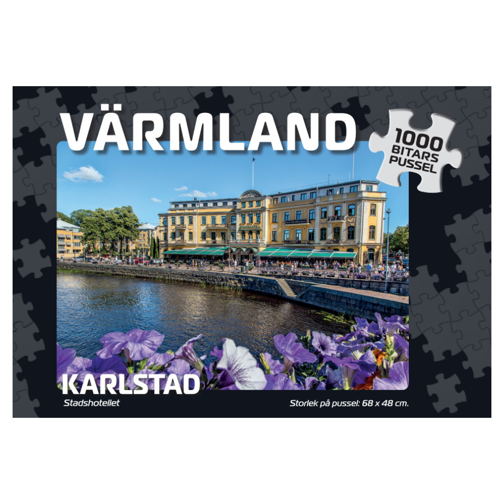 Svenska Pussel: Karlstad Stadshotellet 1000 Bitar