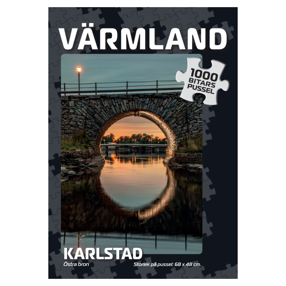 Svenska Pussel: Karlstad Östra bron 1000 Bitar