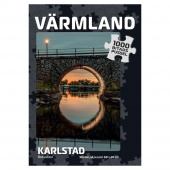 Svenska Pussel: Karlstad Östra bron 1000 Bitar Svenska Pussel: Karlstad Östra bron 1000 Bitar