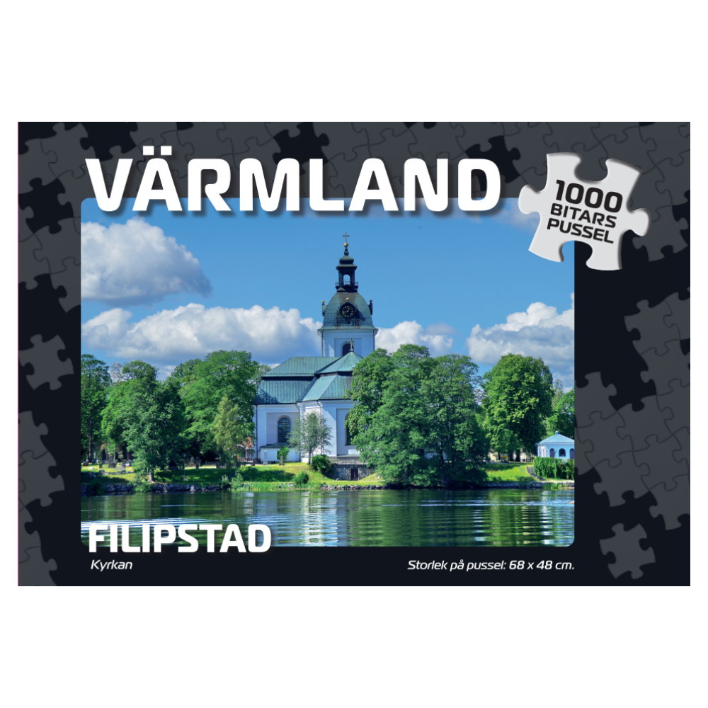 Svenska Pussel: Filipstad Kyrkan 1000 Bitar