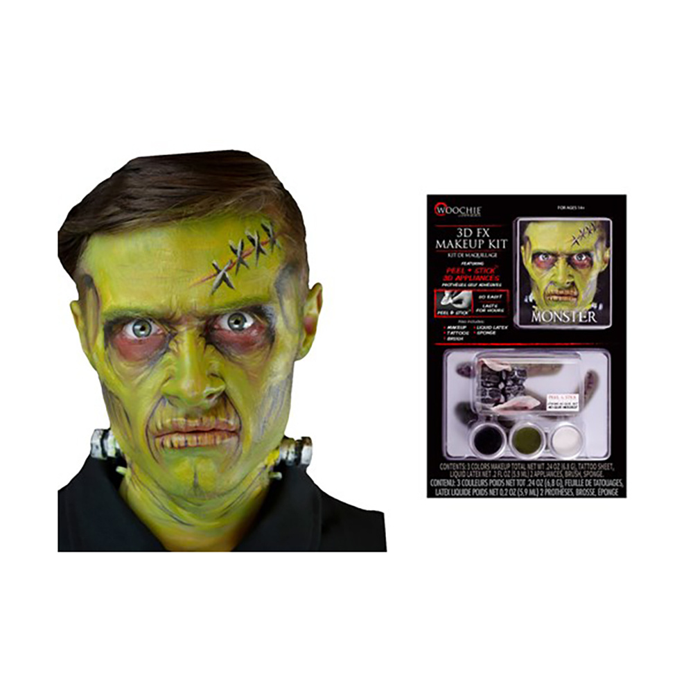 3D kit Ansikte - Frankenstein