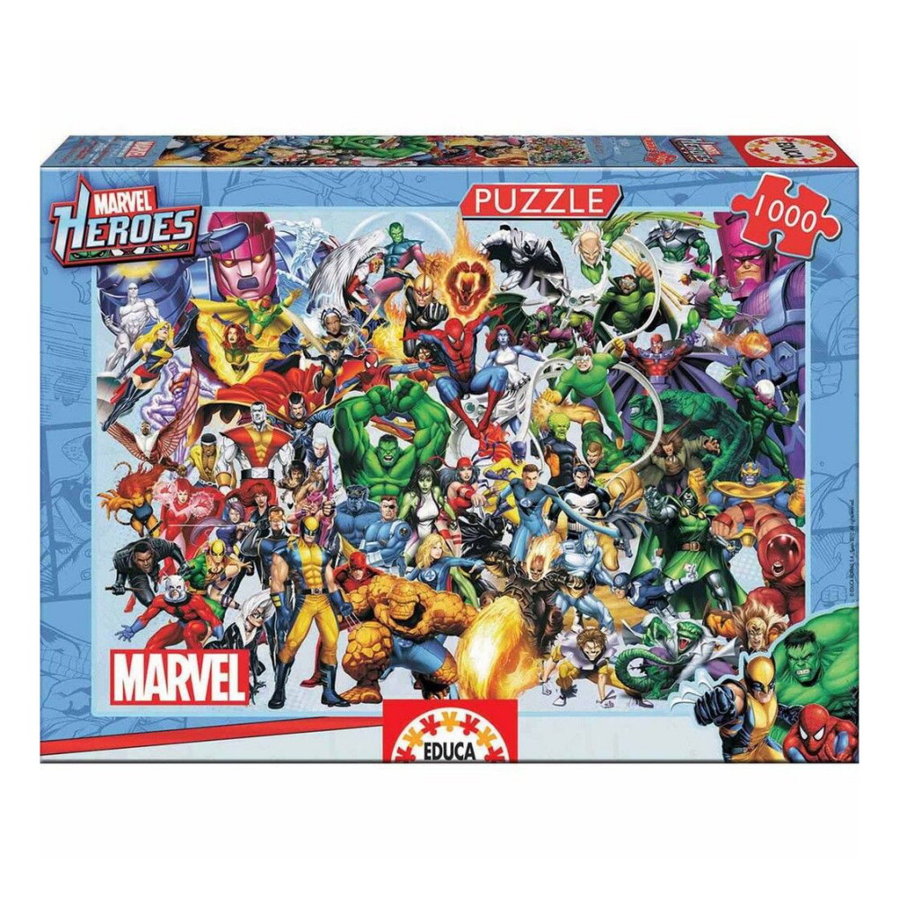 Educa Pussel: Marvel Heroes 1000 Bitar