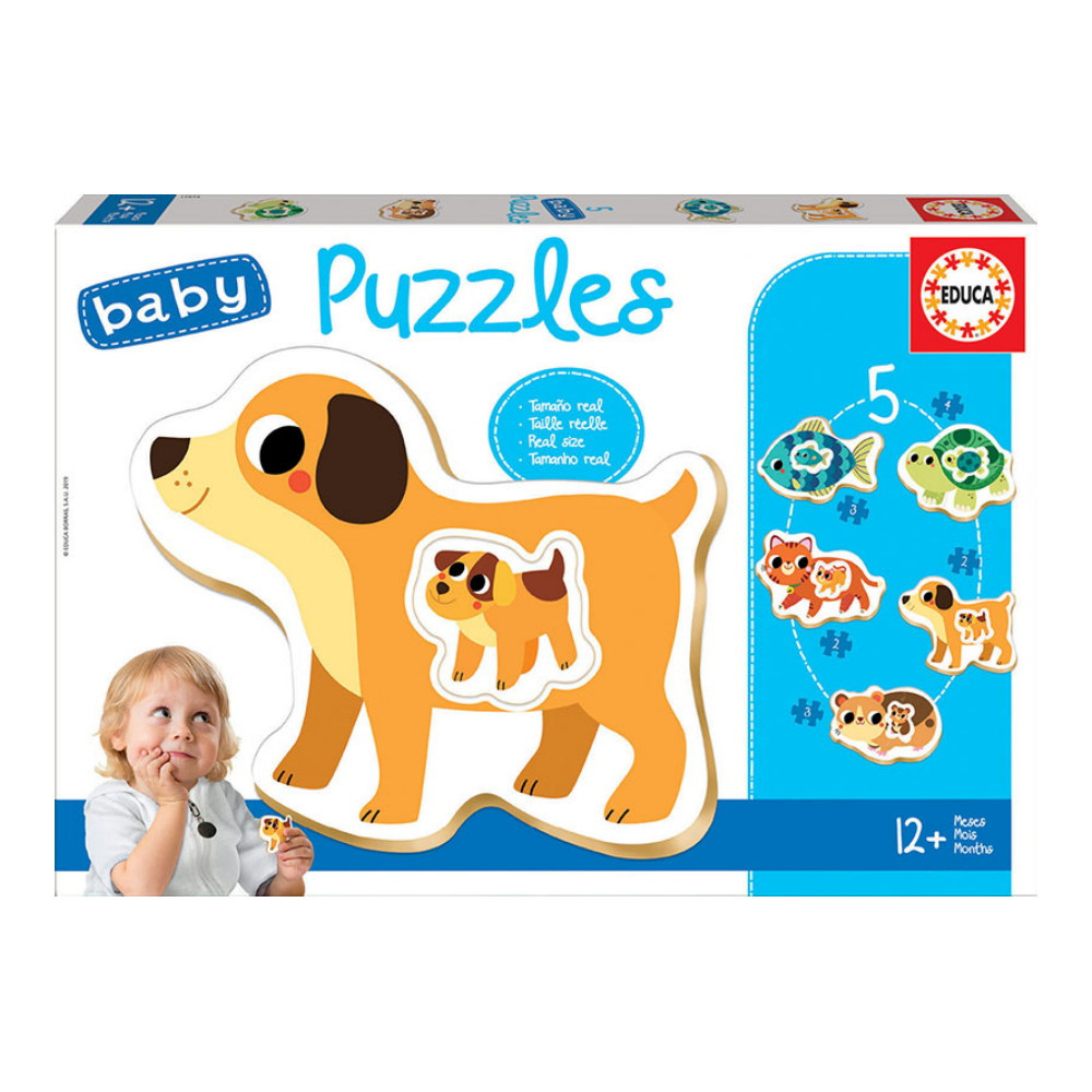 Educa Pussel: Baby Djur 2-4 Bitar