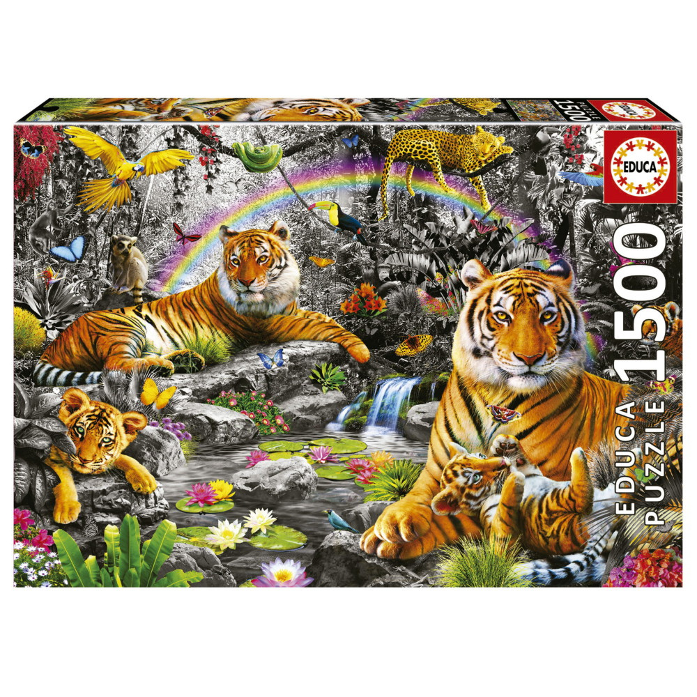 Educa Pussel: Brillant Jungle 1500 Bitar