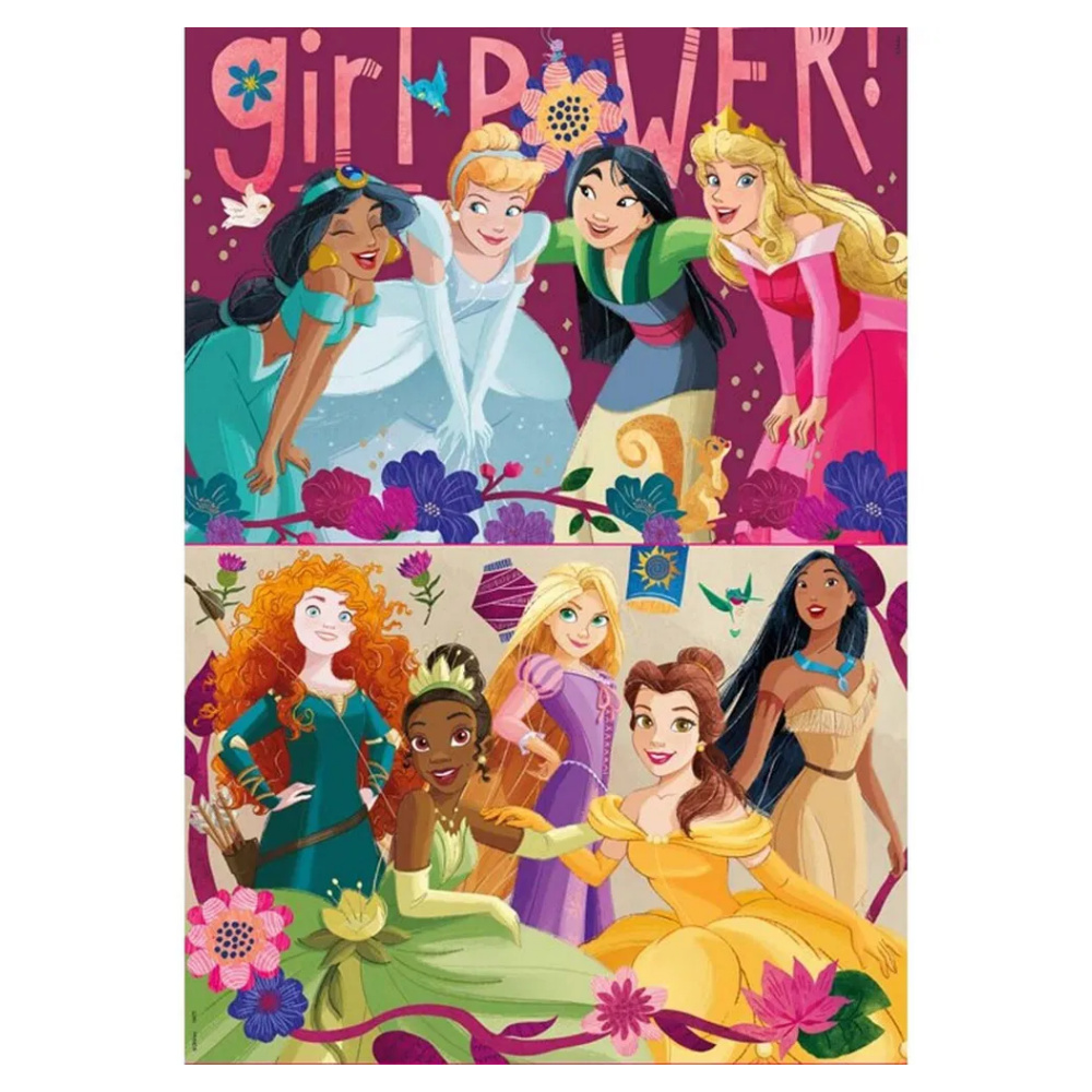 Educa Pussel: Disney Princess 2x48 Bitar