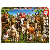 Educa Pussel: Farmyard Buddies 500 Bitar Educa Pussel: Farmyard Buddies 500 Bitar