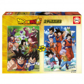 Educa Pussel Dragon Ball 2x500 Bitar Educa Pussel Dragon Ball 2x500 Bitar
