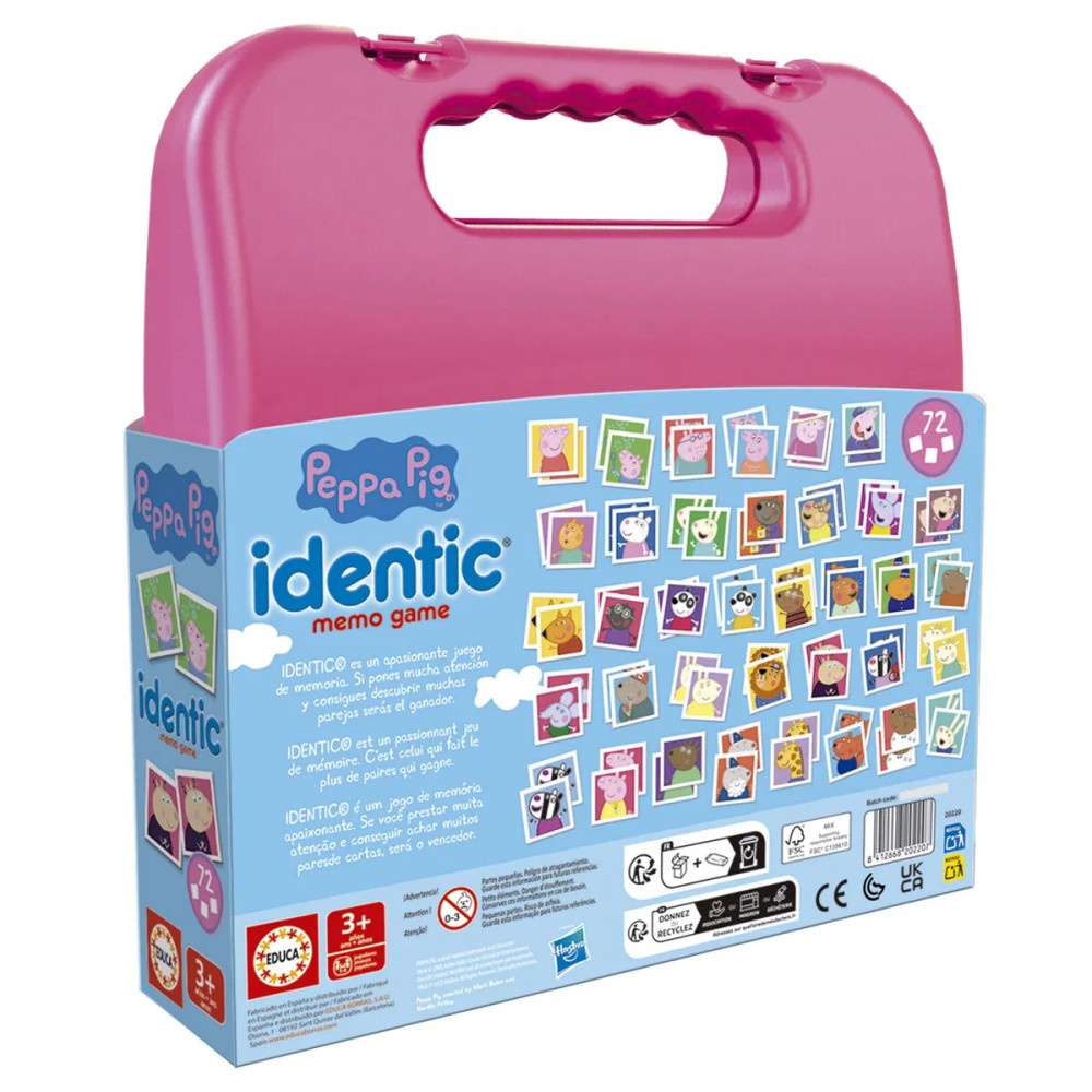Peppa Pig Identic Memo Game