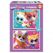 Educa Pussel: Disney Junior Super Kitties 2 x 20 Bitar Educa Pussel: Disney Junior Super Kitties 2 x 20 Bitar