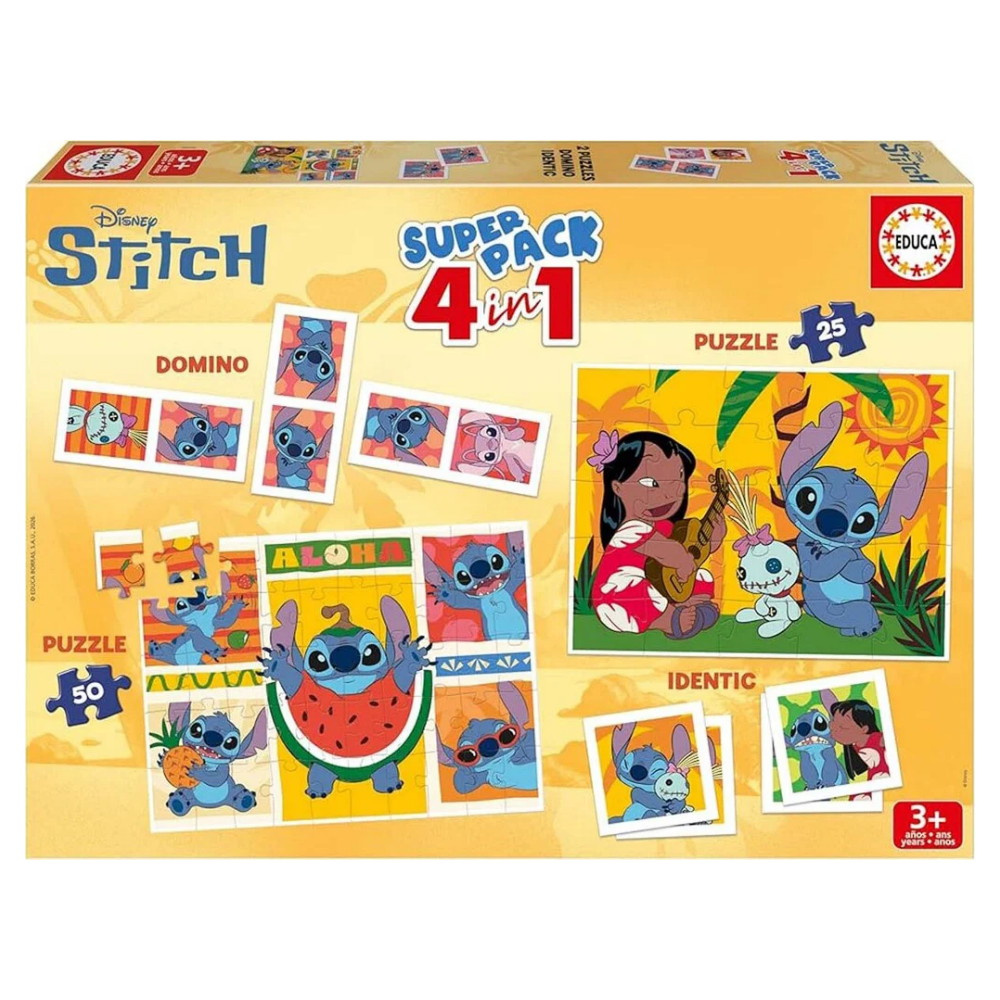 Disney Stitch - Super Pack 4in1