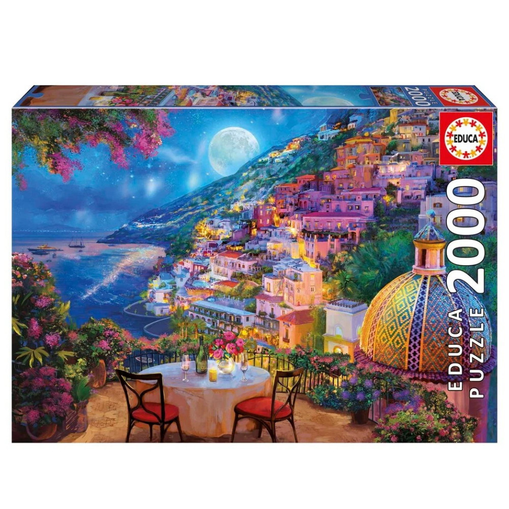 Educa Pussel: Positano Date Night 2000 Bitar