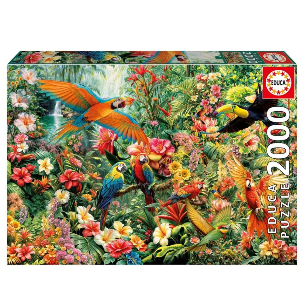 Educa Pussel: Amazon Birds 2000 Bitar
