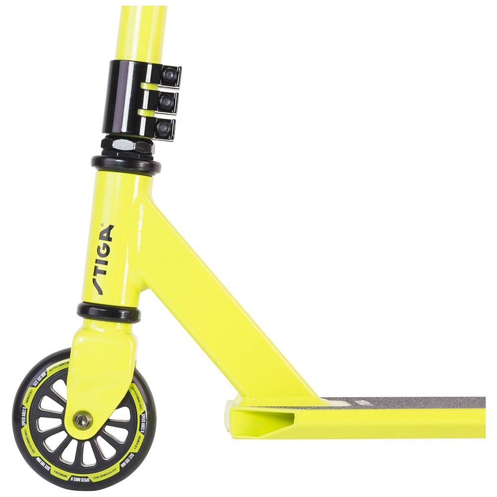 Stiga Sparkcykel Hood Trick Lime/Svart