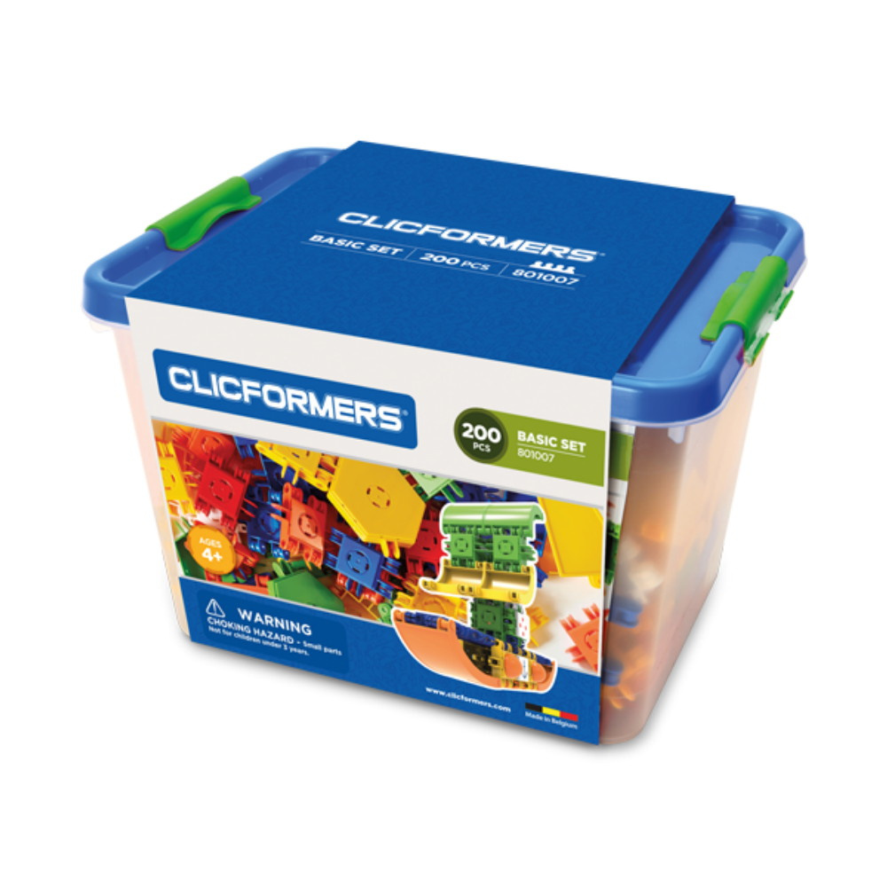 Clicformers - Basic Set - 200 delar