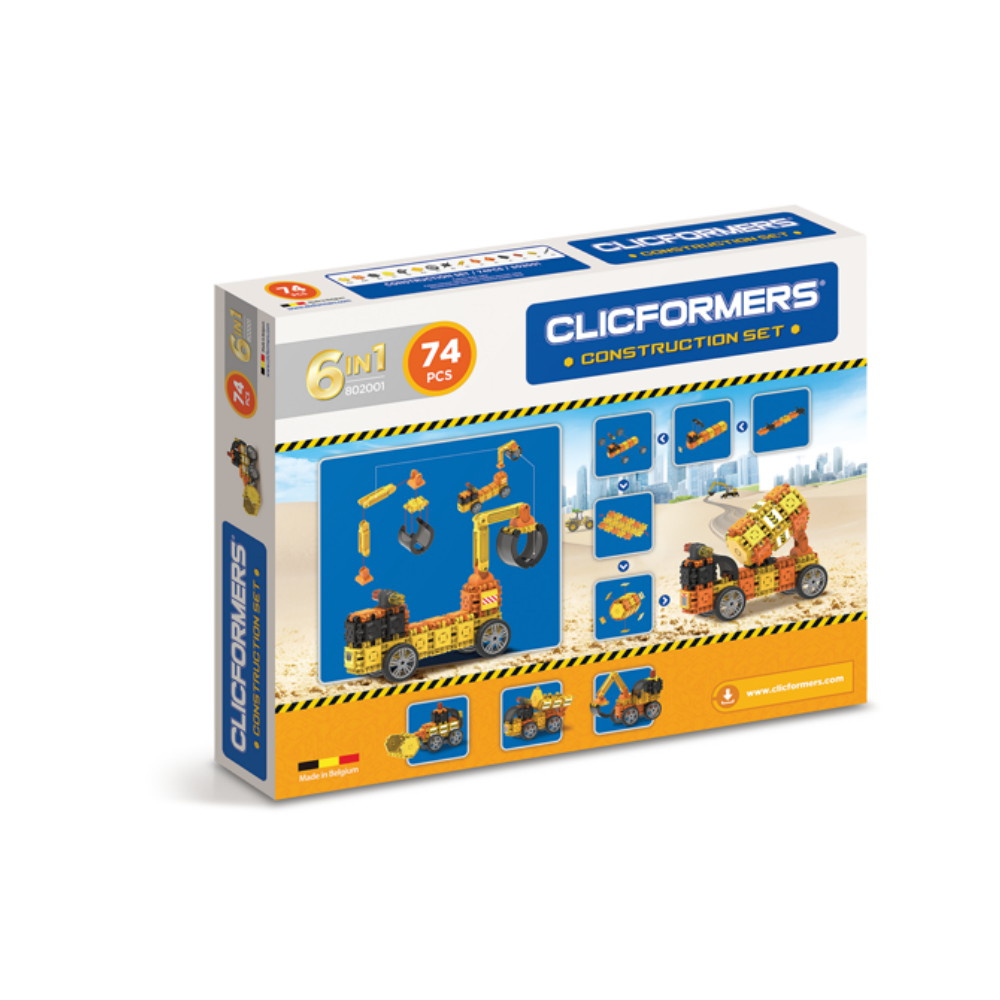 Clicformers - Construction Set - 74 delar