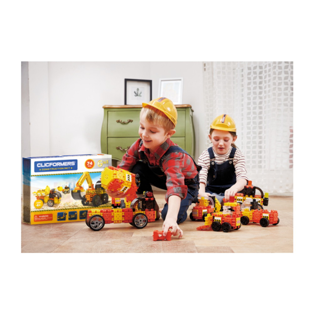 Clicformers - Construction Set - 74 delar